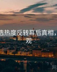 探花精选热度反转幕后真相，欢迎围观