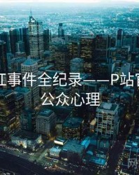 全面网红事件全纪录——P站官网入口公众心理