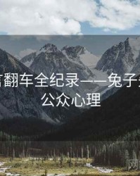 独家代言翻车全纪录——兔子先生影视公众心理