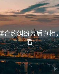 星空传媒合约纠纷幕后真相，速来查看